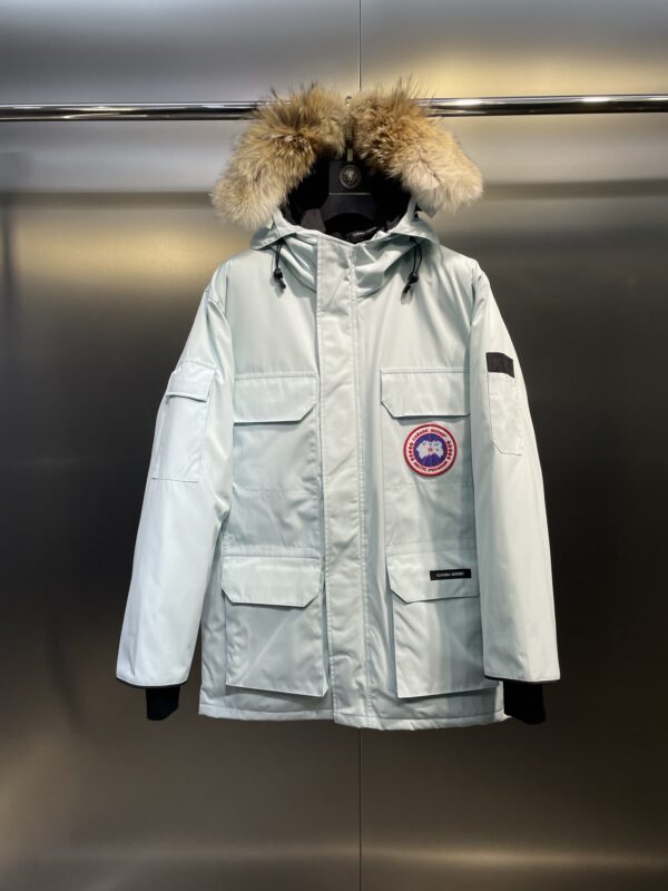 Canada Goose Expedition Logo Patch Hooded Parka