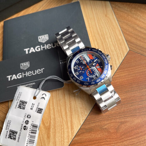 Wristwatch Tag Heuer 43 mm Gulf Watches Formula 1 CAZ101AT.BA0842 Special Edition Watch - Image 3