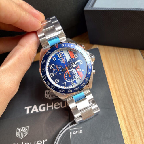 Wristwatch Tag Heuer 43 mm Gulf Watches Formula 1 CAZ101AT.BA0842 Special Edition Watch - Image 4