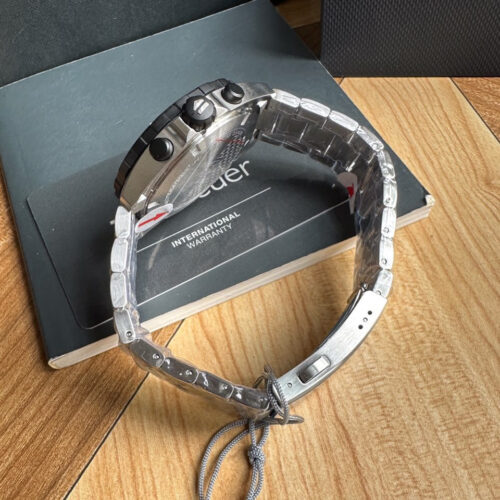 Tag Heuer Formula 1 Chronograph Quartz Green Dial Stainless Steel Men's CAZ101AP.BA0842 - Image 7