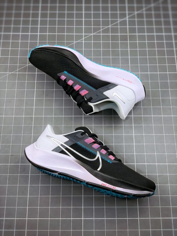 Nike Zoom Pegasus Black White Fuchsia Silver CW7356-003 Men's and women's shoes - Image 6