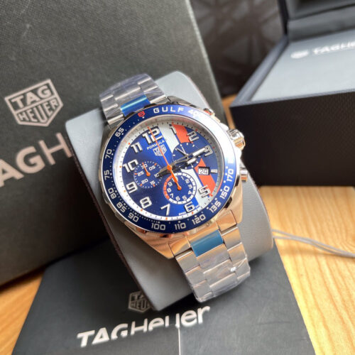 Wristwatch Tag Heuer 43 mm Gulf Watches Formula 1 CAZ101AT.BA0842 Special Edition Watch - Image 8