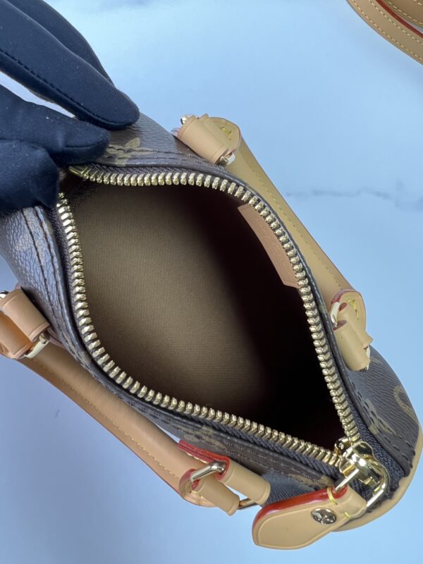 Authentic LOUIS VUITTON Monogram Nano Speedy M81085 Boston bag - Image 9