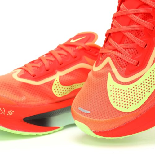 NIKE Zoom Fly 6 Premium"Bright Crimson Lime Blast"Men's and women's shoes FN8454-601 - Image 4