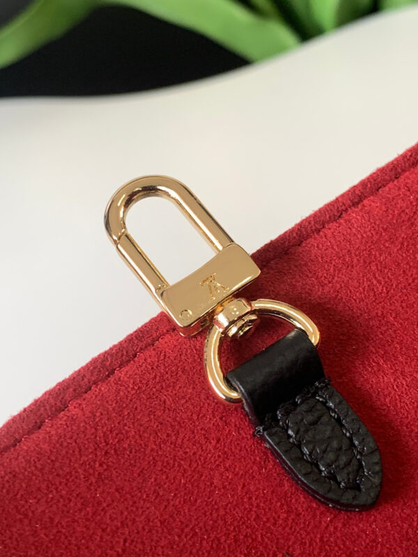 LOUIS VUITTON On the Go MM Bicolor Shoulder Tote Bag M45494 Monogram empreinte - Image 8