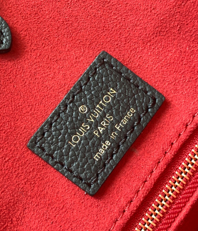 LOUIS VUITTON On the Go MM Bicolor Shoulder Tote Bag M45494 Monogram empreinte - Image 9