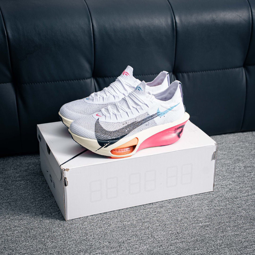 0 (1) Nike Air Zoom Alphafly NEXT% 3 Mens Running Sneakers Shoes - Image 1