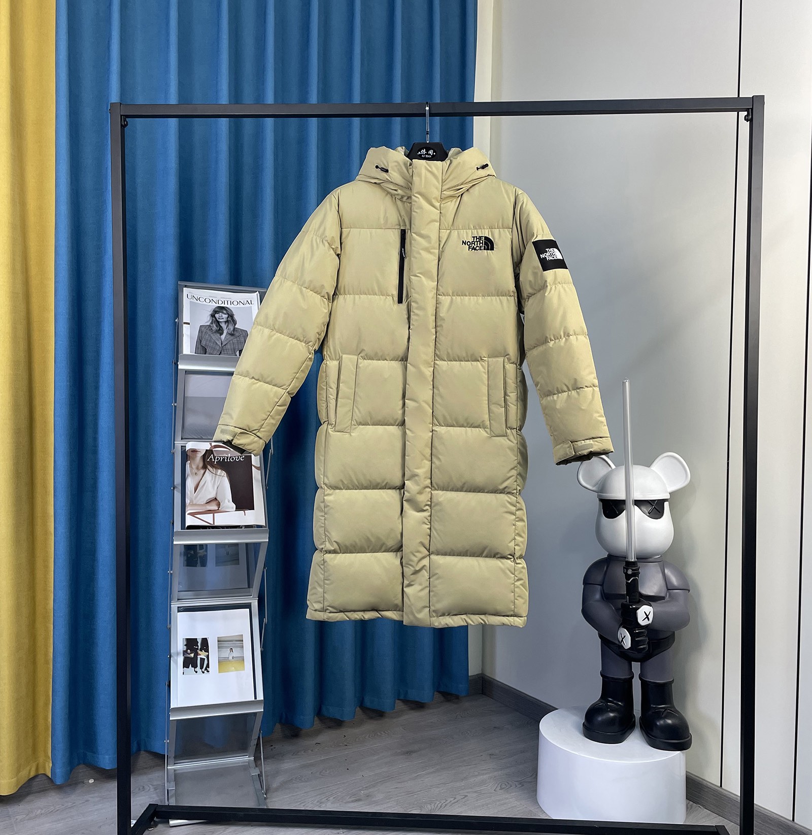 𝐓𝐡𝐞 𝐍𝐨𝐫𝐭𝐡 𝐅𝐚𝐜𝐞 F22 Women's long down Thick Velvet Down Jacket