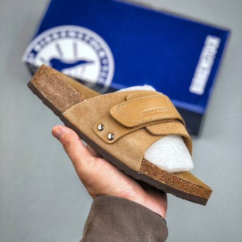 Birkenstock flip-flops Comfort Leather Sandals Women's Shoes - Image 3