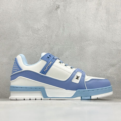 Louis Vuitton Trainer Low Sneaker  Men's and Women Trainer Sneaker - Image 3