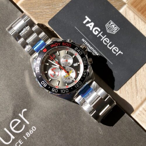 TAG Heuer Formula 1 CAZ101V Chronograph Date INDY500 Quartz Mens Watch - Image 9