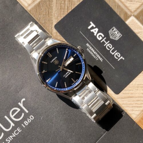 TAG Heuer Carrera WAR201E Blue Dial Used Men s Watch - Image 9