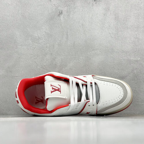 Louis Vuitton Trainer Low Sneaker  Men's and Women Trainer Sneaker - Image 9