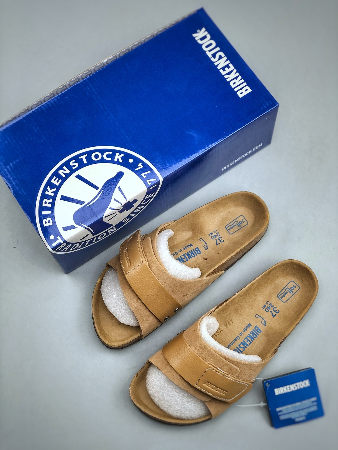 Birkenstock flip-flops Comfort Leather Sandals Women's Shoes