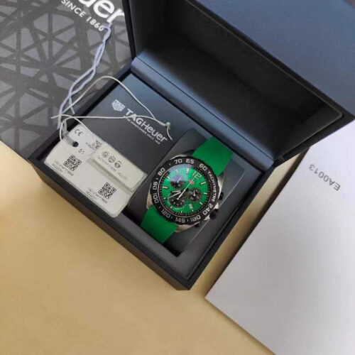 Tag Heuer Chronograph Green Dial Quartz Men's Watch CAZ101AP.FT8056 - Image 3