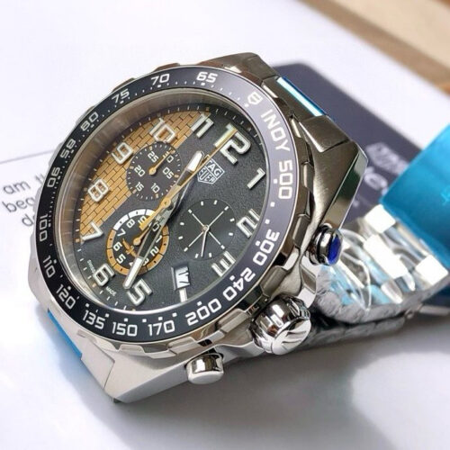 Tag Heuer Formula 1 Indy 500 Chronograph Quartz Black Dial Men's CAZ101AU.BA0842 - Image 8