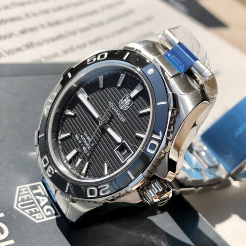 TAG HEUER Aqua Racer Caliber 5 WAK2110 Date Automatic Men's Watch - Image 8