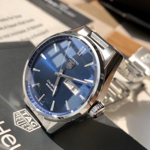 TAG Heuer Carrera WAR201E Blue Dial Used Men s Watch - Image 8