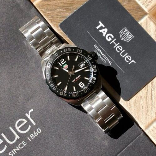 Tag Heuer Formula 1 Quartz Black Dial Steel Men's Watch WAZ1110.BA0875 - Image 8
