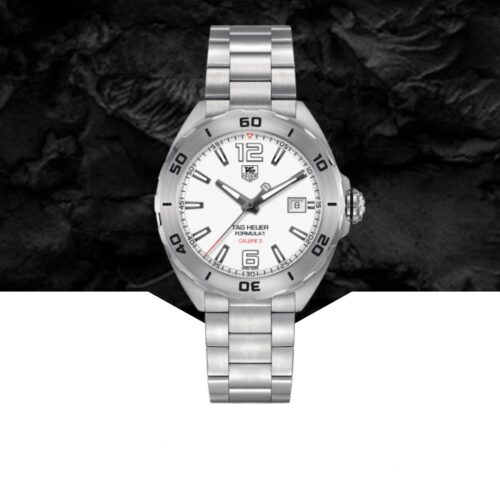 TAG Heuer Formula 1 Mechanical Men's Watch WAZ2114 White - Image 7