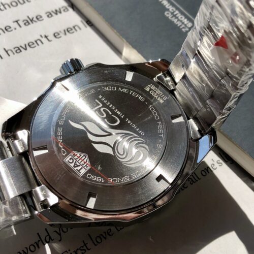 TAG Heuer Aquaracer Match Timer Automatic Black Dial Men's Watch WAY201E - Image 7