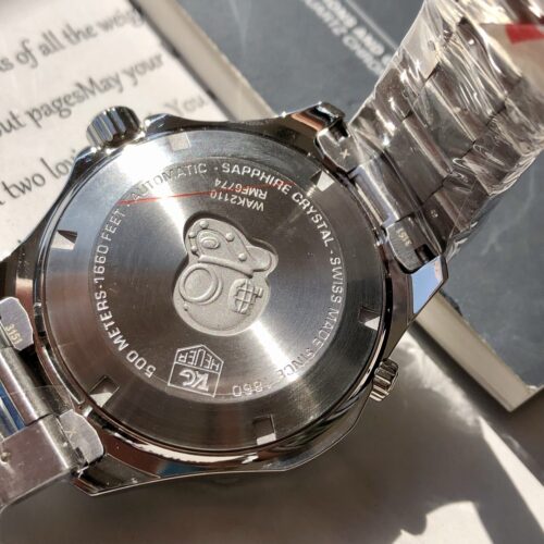 TAG HEUER Aqua Racer Caliber 5 WAK2110 Date Automatic Men's Watch - Image 7