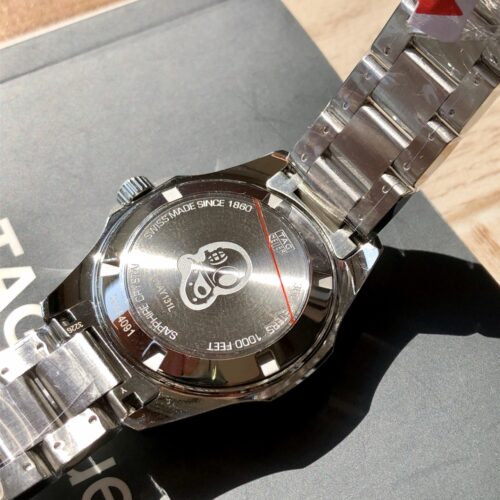 Tag Heuer Aquaracer Women's Watch 35MM Blue Diamond Watch WAY131L - Image 7