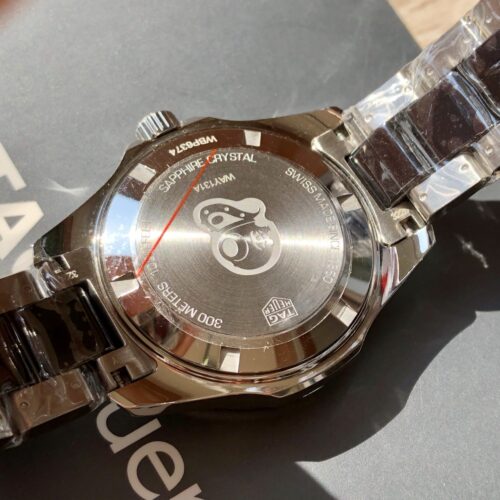 Tag Heuer WAY131A.BA0913 Womens Midsize Aquaracer Watch Black Ceramic Silver - Image 7