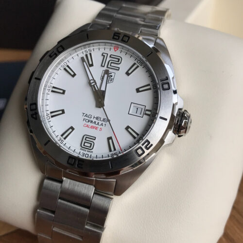 TAG Heuer Formula 1 Mechanical Men's Watch WAZ2114 White - Image 6