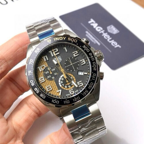 Tag Heuer Formula 1 Indy 500 Chronograph Quartz Black Dial Men's CAZ101AU.BA0842 - Image 6