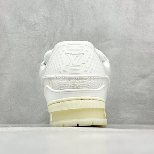 Louis Vuitton Trainer Low Sneaker  Men's and Women Trainer Sneaker - Image 6