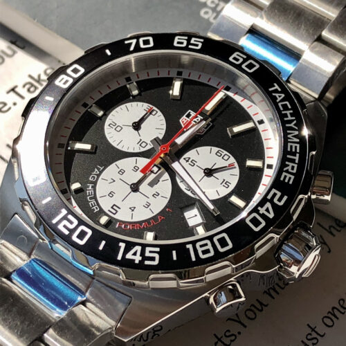 Tag Heuer Formula 1 Chronograph Quartz Watch 43mm - CAZ101E.BA0842 - Image 5