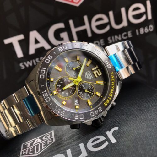 Tag Heuer Formula 1 Chronograph Quartz Watch 43mm - CAZ101AG.BA0842 - Image 5