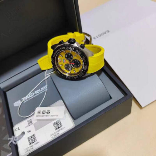 TAG Heuer Formula 1 Yellow Men's Watch - CAZ101AM.FT8054 - Image 6