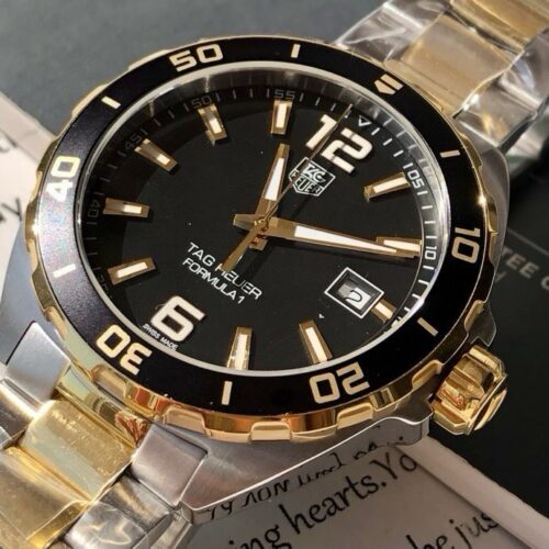 Tag Heuer Formula 1 Black Gold Quartz Men's Watch - Image 5