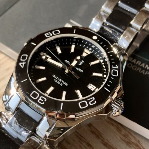 Tag Heuer WAY131A.BA0913 Womens Midsize Aquaracer Watch Black Ceramic Silver - Image 5