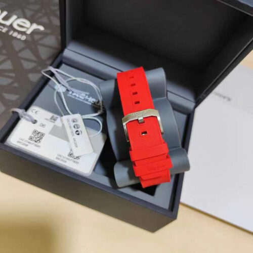 Tag Heuer Formula 1 Chronograph Quartz red Dial Men's Watch - Image 6