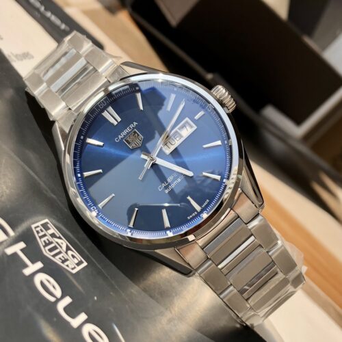 TAG Heuer Carrera WAR201E Blue Dial Used Men s Watch - Image 4
