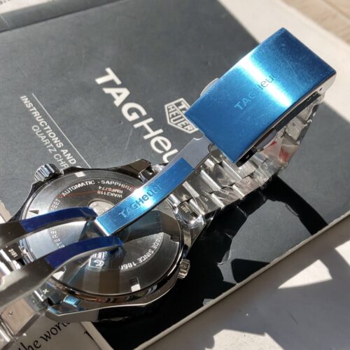 TAG HEUER Aqua Racer Caliber 5 WAK2110 Date Automatic Men's Watch - Image 3