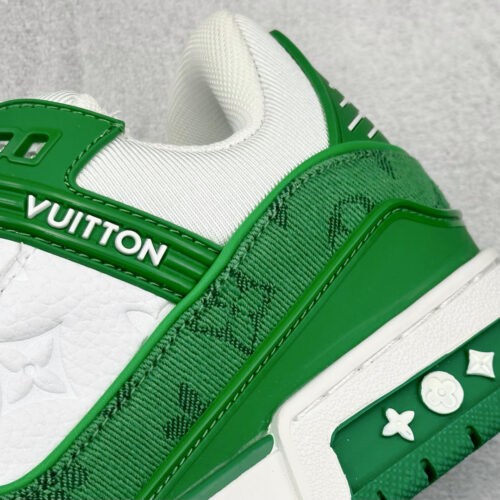 Louis Vuitton Trainer Low Sneaker  Men's and Women Trainer Sneaker - Image 9