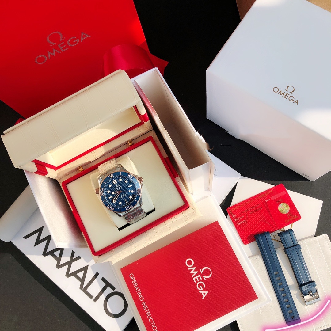 Omega Seamaster Diver 300m 210.30.42.20.01.001 Automatic mechanical Blue Men's watches