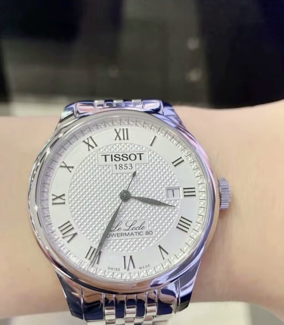 Tissot Le Locle Silver Men's Watch - T006.407.11.033.00
