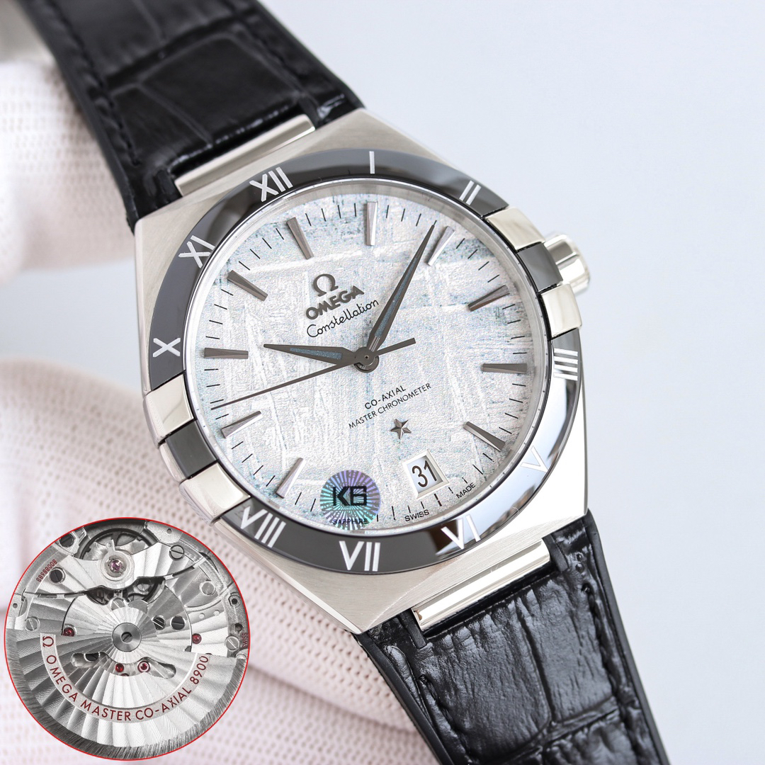 0 OMEGA Constellation Co-Axial Master Chronometer 131.30.41.21.99.001 K18PG Men's - Image 1