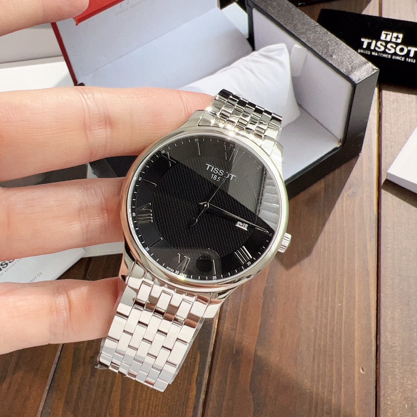 0 Tissot Classic Men's Watch Black 42MM T063.610.11.038.00 - Image 1