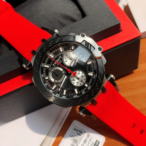 TISSOT T-RACE T1154172705100 Black DIAL 43mm SAPPHIRE CRYSTAL WATCH - Image 9