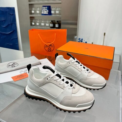 Hermes Men’s Sneakers Shoes - Image 9