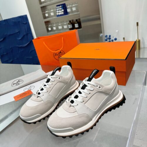 Hermes Men’s Sneakers Shoes - Image 8