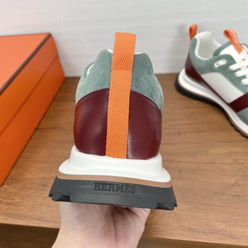 Hermes Le Sneakers White/Blue Men’s Shoes - Image 9