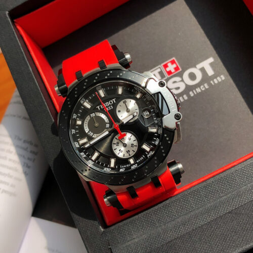 TISSOT T-RACE T1154172705100 Black DIAL 43mm SAPPHIRE CRYSTAL WATCH - Image 6