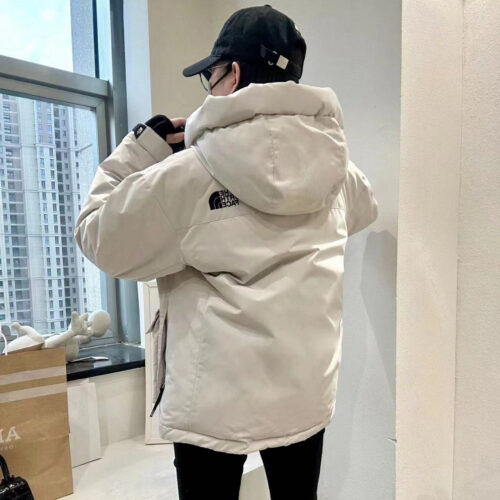 The North Face Men's Women's Hooded Parka Jacket Coat - Image 5